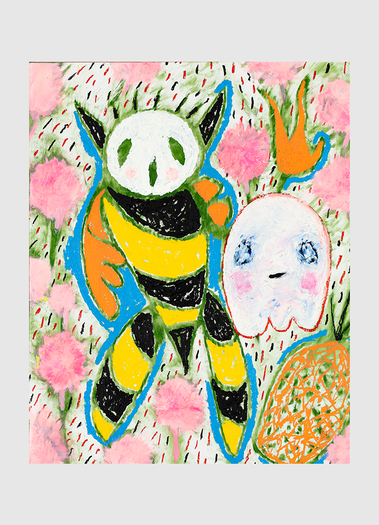 Bee Brother And Ghost In Woodsy Haze